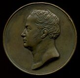 Германия. Медаль в память о Фр.Вильгельме III. 1840