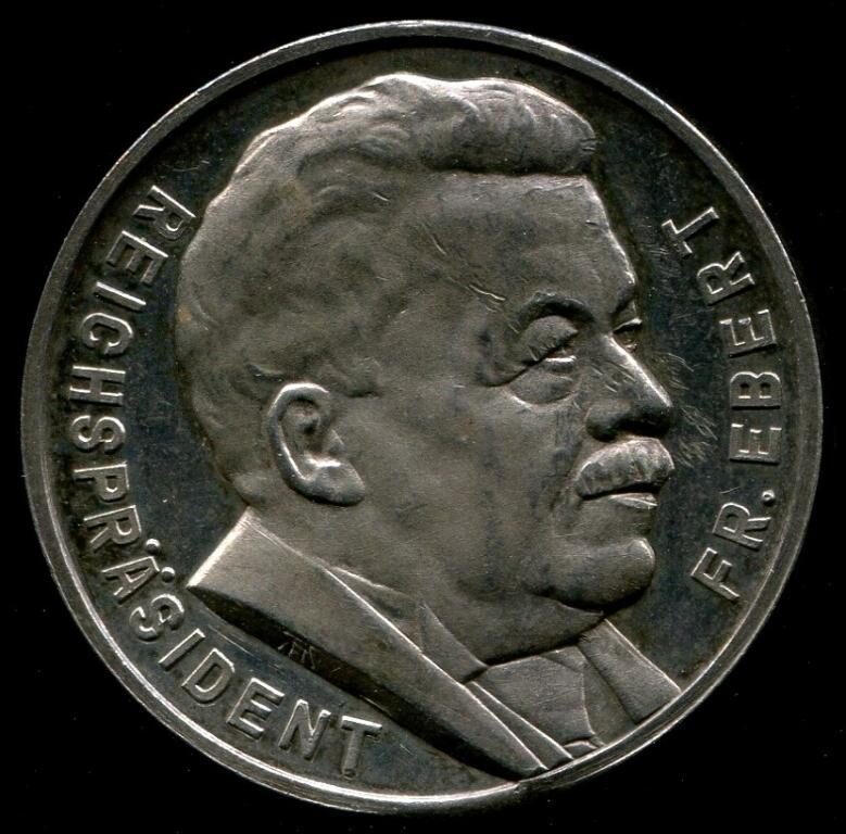 Германия. Медаль в память Фридриха Эберта. 1925