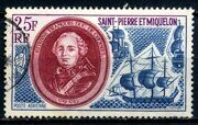 Этьен Франсуа герцог Шуазель - французский государственный деятель эпохи просвещения, почтовая марка, Сен-Пьер и Микелон 1970 г.